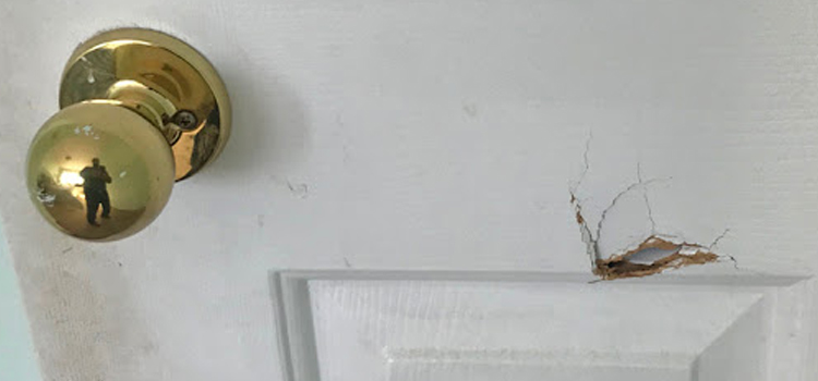 interior door hole repair Calabasas