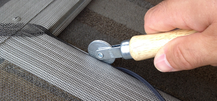 metal screen door repair in Calabasas